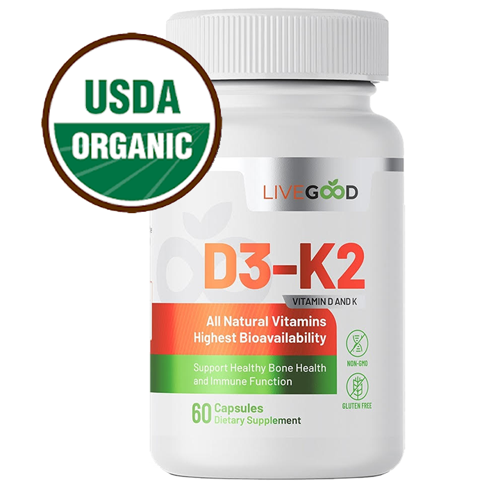 Organic D3-K2 2000 bottle