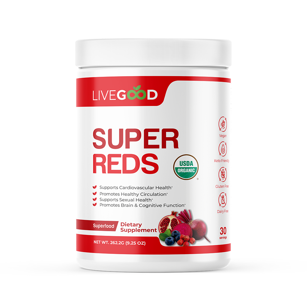 Super Reds powder tub